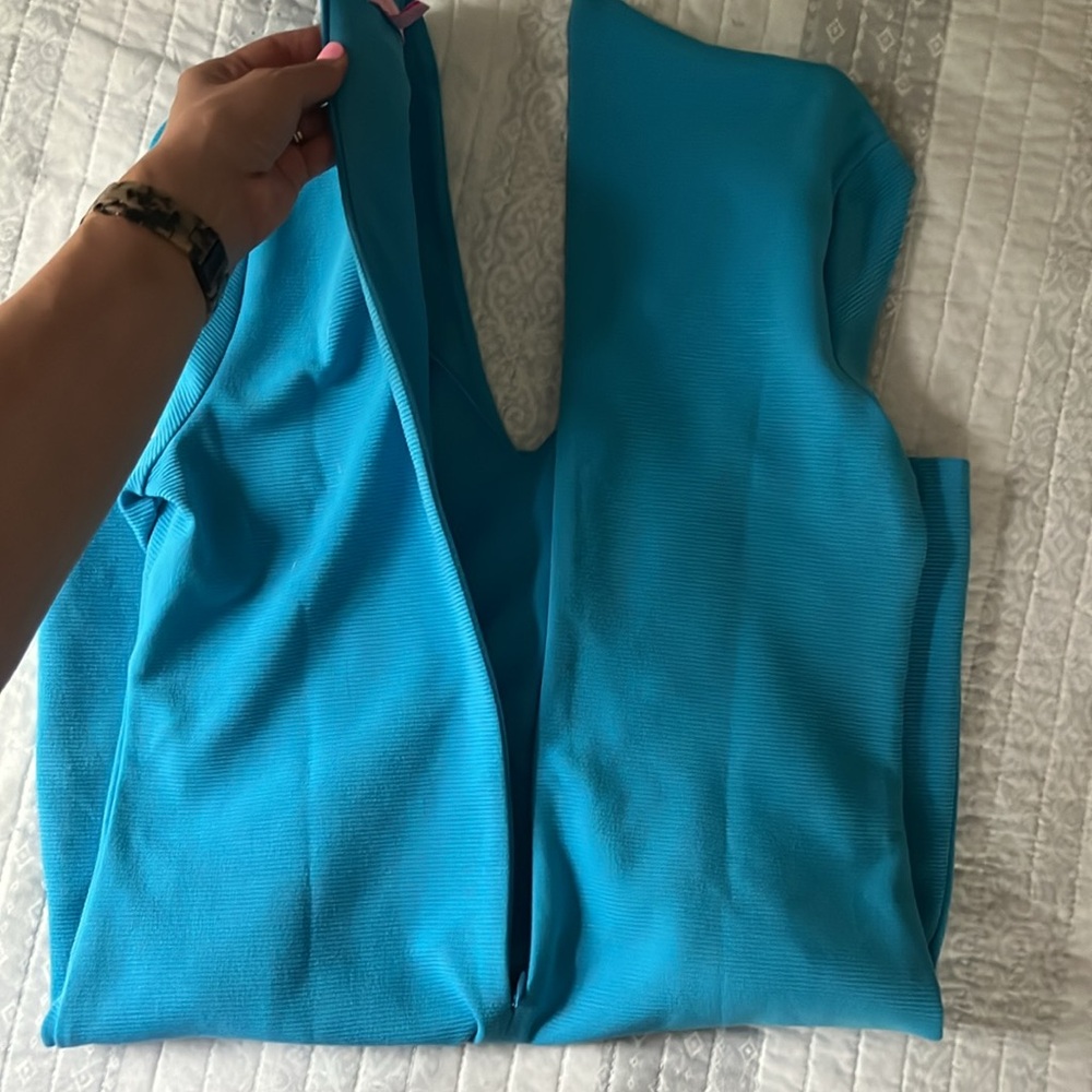 Blue Lilly Pulitzer Shift Dress - Picture 3 of 4